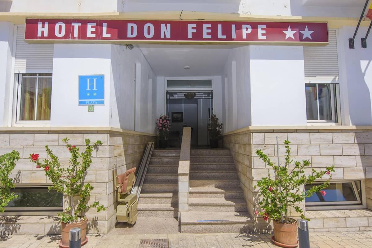 Hotel Don Felipe Carboneras Bagian luar foto